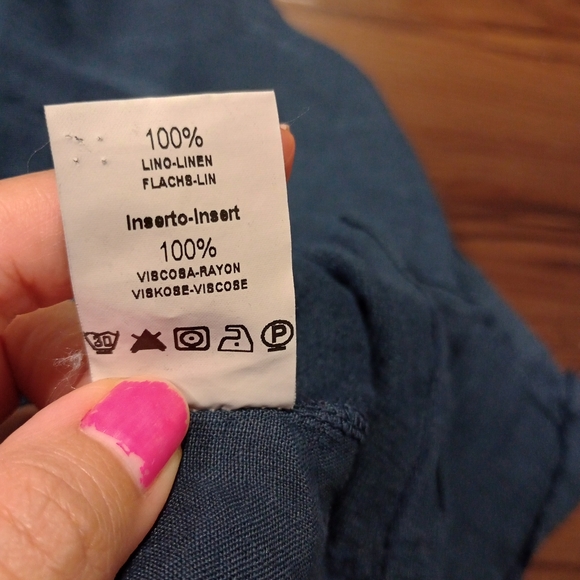 TRANSIT par-such lagenlook linen maxi Dress - Picture 5 of 9